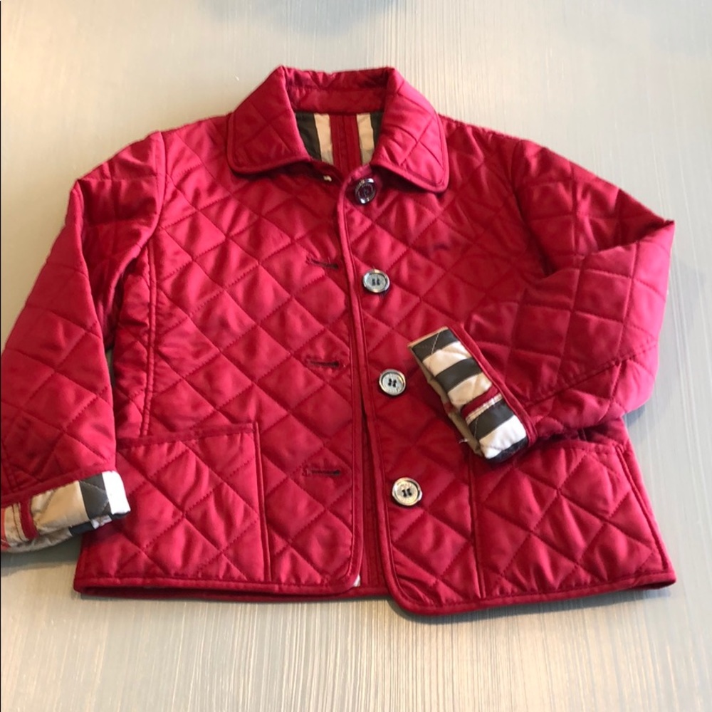 Burberry Red Jacket